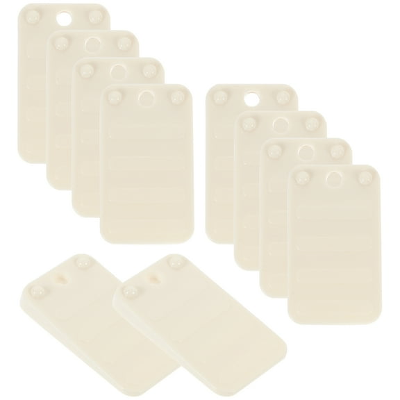 HAKIDZEL Furniture Leveler White 30Pcs 2x1.2x0.2In