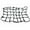 Black, variant on 1:10 Elastic Luggage Roof Rack Net With Hook Fixed Tool for Traxxas Accessories Spare Part