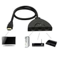 thumbnail image 4 of Hdmi Switch, Premium 3 Port Manual Hdmi Switcher Plug And Play Compatible with Full Hd 1080p Devices, No Signal Delay Ensured With High-speed Transmission Compatible with, 4 of 5