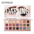 thumbnail image 1 of Paleta de sombras de ojos HUOGUO Darling 21 colores en polvo fino, 1 of 5