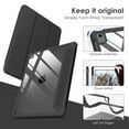 thumbnail image 3 of DTTOCASE iPad 6th / 5th Generation Case,iPad Air 2 & 1 Case,Clear 9.7 Inch Cove-Black, 3 of 7