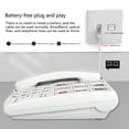 thumbnail image 4 of Milue Button Landline Telephone for Elderly Hands Freely Speaking Adjustable Sound, 4 of 11