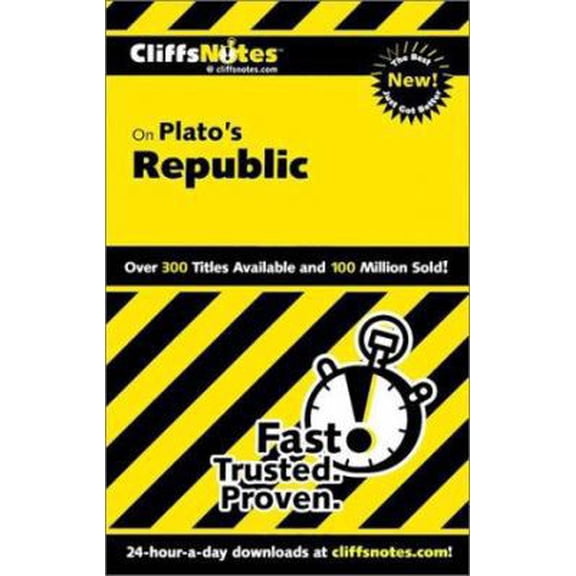Pre-Owned Plato's Republic (Cliffs Notes) (Paperback) 076458670X 9780764586705