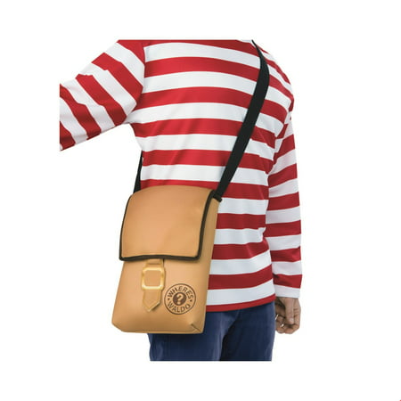 Where's Waldo Messenger Bag Halloween Costume Accessory