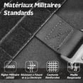 thumbnail image 3 of Tactical Dog Harness M Black, No-Stress Training Military Working Dog Vests, 3 of 5