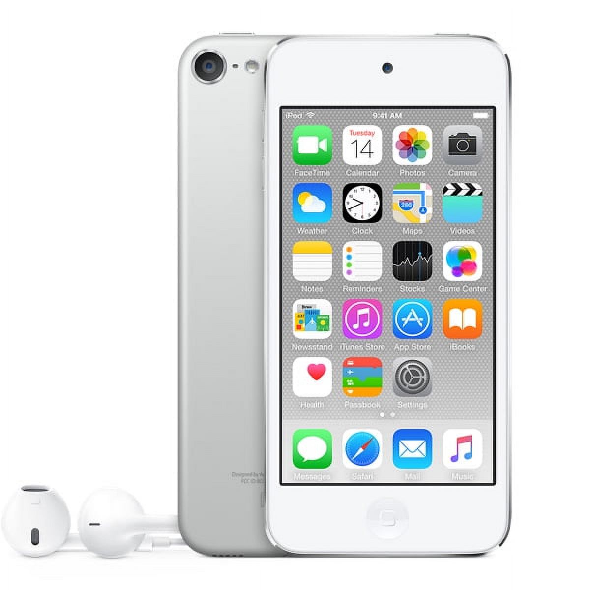 Apple iPod touch - 6th generation - digital player - Apple iOS 12 - 64 GB - silver - image 5 of 5