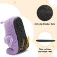 thumbnail image 6 of JOINFREE Toddler Girls Boys Slippers Kids Soft Warm House Slippers Slip on Bedroom Sock Shoe Indoor Outdoor, 6 of 7