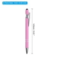 thumbnail image 2 of Unique Bargains Stylus Ballpoint Pen with Stylus Tip, Medium Point, 1.0mm, Black Ink, Light Purple, 6 Pack, 2 of 5