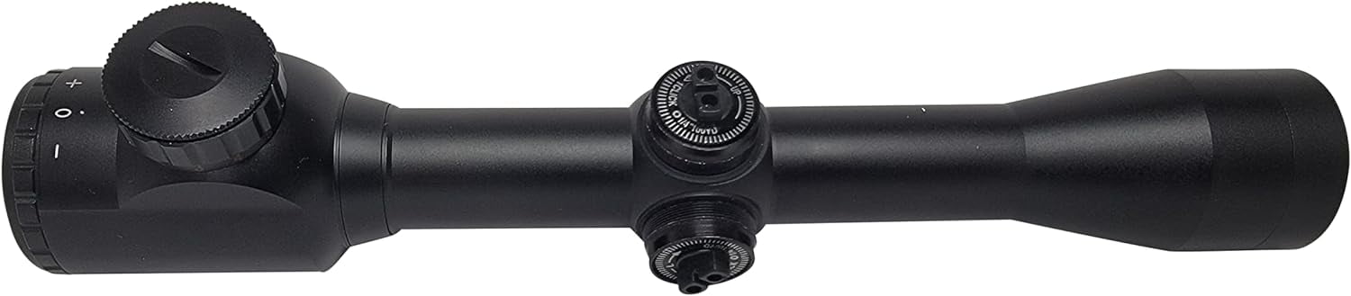 SAS Hunting 4x32 Illuminated Scope with Weaver Rings for Rifle Crossbow EG