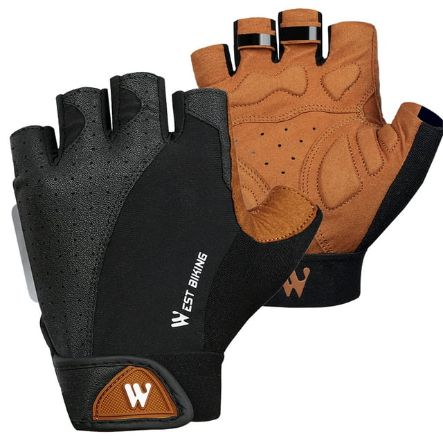 WEST BIKING Guantes de ciclismo de medio dedo -slip Transpirable Hombre -shock WEST BIKING Unidad de ciclismo