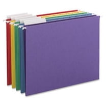 Smead  Hanging Folders - Assorted - Letter - 25-BX - 11pt - 11.75 in. x 9.25 in.