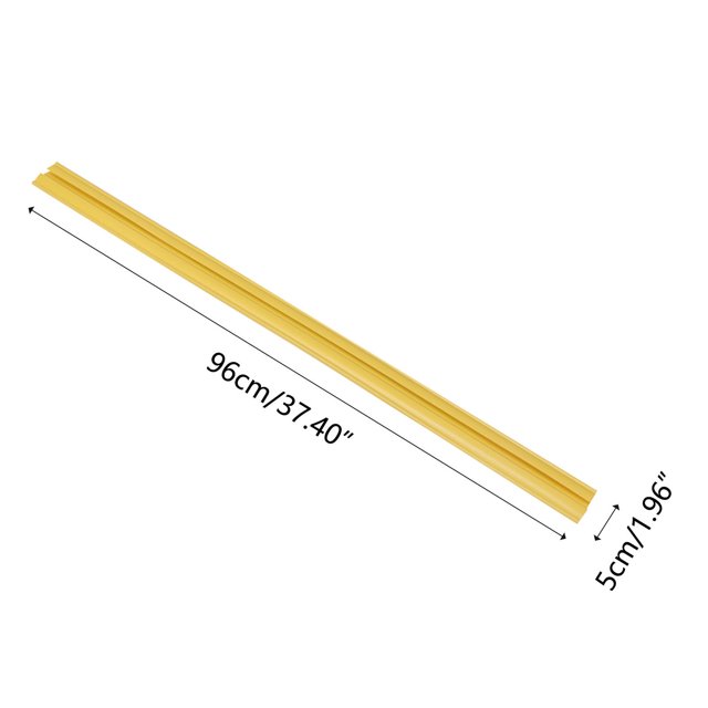 Pompotops Door Seam Upgrade Wear-resistant PVC Sealing Strip Windproof Bedroom Unilateral Door Seam Insect-proof Sealing Strip Clearance