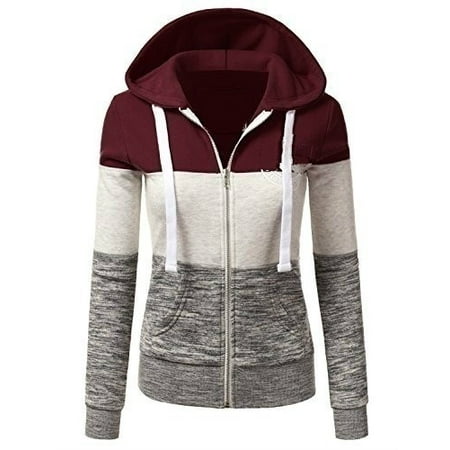 - 2018 New Women Fashion Plus Size Thin Zip-Up Hoodie Jacket Drawstring Letter Printed Long Sleeve Sweatshirts