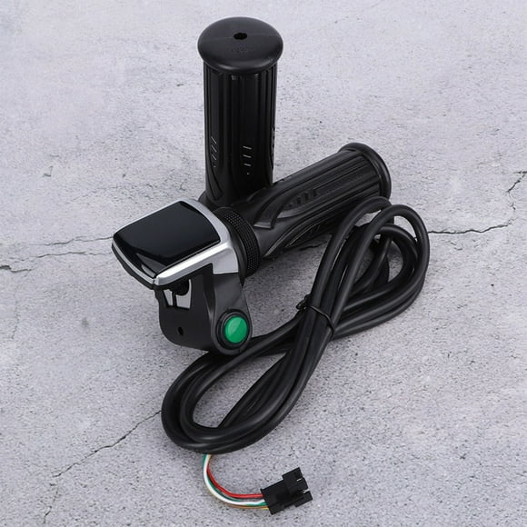 Ebike Throttle Twist Jetson  With Key 48V Ebike Throttle 36V Electric Scooter Lcd Electric Quantity Display With Switch Ebike Speed Governing Throttle Grip 6 Cores36V