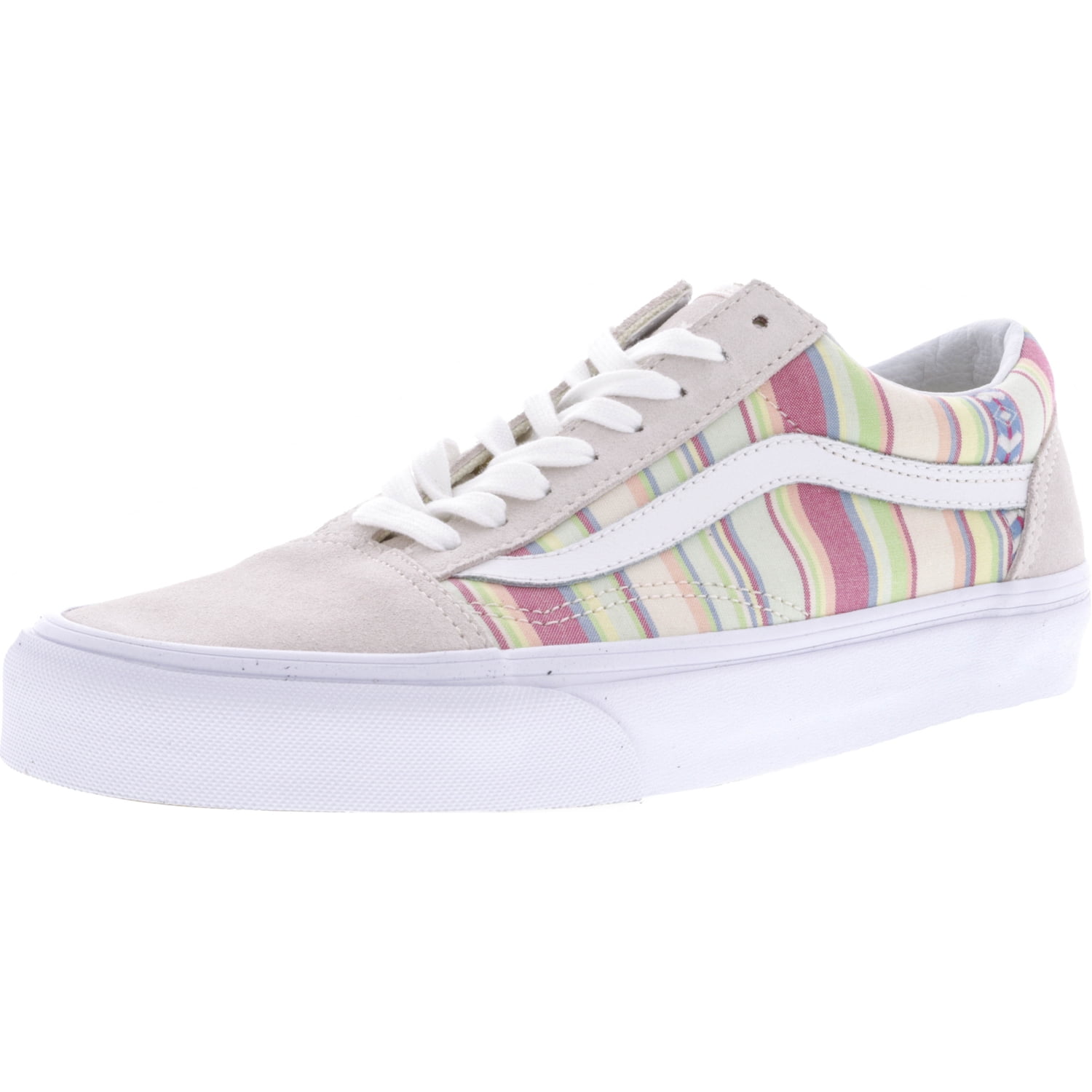 Old Skool Chambray Stripes Ankle-High Canvas Skateboarding Shoe Old Skool Chambray Stripes Ankle-High Canvas Skateboarding Shoe