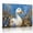 D, variant on XaaKee Canvas Art Prints Side Profile Expressive Animal Art Wall Print Canvas Wall Art Inner Framed 18*12Inch