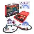 thumbnail image 2 of Juego de trenes de Navidad Vía de ferrocarril eléctrica Juguete educativo para niños Decoración de árboles de Navidad Niños Niñas Regalo Inevent FN000163-00B, 2 of 7