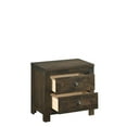 thumbnail image 5 of New Classic Furniture Blue Ridge Solid Wood Bedroom Nightstand in Rustic Gray, 5 of 5