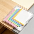 thumbnail image 2 of Paper Crafting Alignment Guides with Storage Case, Precision Layering & Matting Spacers, Color-Coded L-Shaped Ruler Tools with Size Tabs, for Card Making and Scrapbooking(Light blue), 2 of 6
