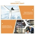 thumbnail image 3 of BESTYASH Mini Ceiling Fan White Plastic Portable for Office Use 1Pcs, 3 of 6