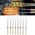 thumbnail image 2 of HLONK Brochettes Télescopiques Smores Bâtons de Rôtissage Hot-Dog Accessoire de Camping Robuste, 2 of 10