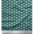 thumbnail image 3 of Soimoi Polyester Crepe Fabric Artistic Floral Print Fabric by The Yard 52 Inch Wide, 3 of 3