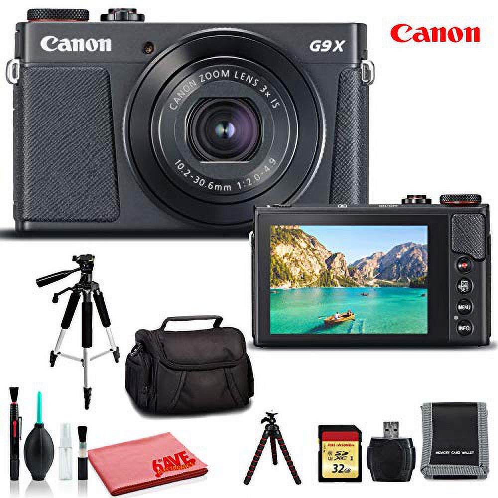 Canon PowerShot G9 X Mark II Digital Camera (Black) (International Model) - Premium Kit - image 4 of 4