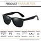 thumbnail image 3 of Gafas de sol Joopin Square Polarized UV400 de color negro brillante (paquete de 2), 3 of 5