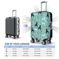 thumbnail image 4 of Rateoe Cute Dog Printed Luggage Cover, Suitcase Protector Fits 18-32 Inch Luggage-Medium, 4 of 7