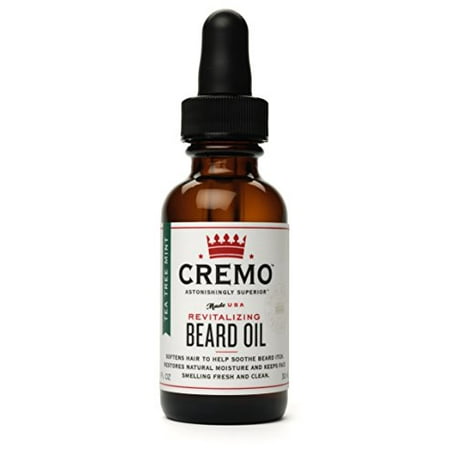Cremo Beard Oil, Mint Blend, 1 Ounce- Restores Moisture, Softens and  Reduces Beard Itch for All Lengths of Facial Hair | Walmart Canada