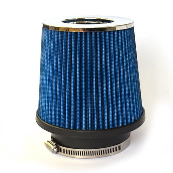 KEINXS 3 Inch Inlet Short Air Filter 76mm Blue
