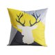 thumbnail image 2 of Funda de cojín decorativa | Funda de almohada | Funda de cojín cuadrada para sofá y cama | 45x45 cm, tejido de felpa suave y corta, 2 of 6