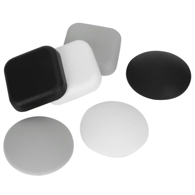 LYUMO Almohadilla protectora para manija de puerta, protector de pared para tope de puerta, tope de puerta de adherencia fuerte de silicona saludable, 12 piezas para manijas de puerta LYUMO No se aplica