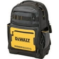 thumbnail image 2 of DEWALT Tool Backpack DWST560102 - Water-Resistant, 43 Pockets - One Size, Yellow, 2 of 9