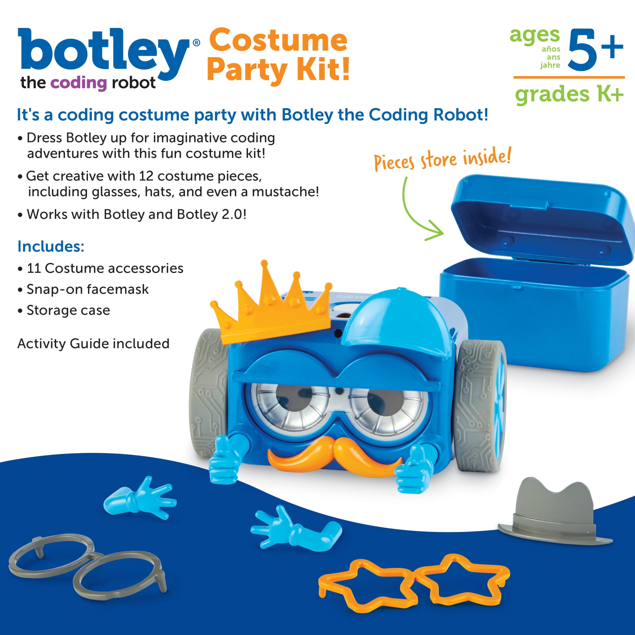 Learning Resources Botley the Coding Robot Costume Party Kit, Accessory Pack, Botley Not Included, Ages 5+