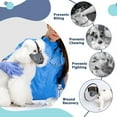 thumbnail image 4 of Frusde Dog Muzzle, Soft Silicone Breathable Cage Mouth Cover to Prevent Biting and Chewing, 4 of 7
