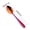 Red#9, variant on Mini Stainless Steel Colorful Spoons for Kids Cute Small Teaspoons Stirring Spoons Dessert Spoons Set of 6 Mini Utensils for Toddlers Children