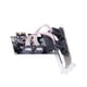 thumbnail image 1 of Seitruly Tarjeta PCI-E a 2 serie + 1 tarjeta de puerto paralelo Tarjeta de expansión PCI de escritorio Tarjeta adaptadora de puerto LPT Juegos de teclado y mouse para computadora, 1 of 6