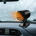 thumbnail image 1 of FACULX Car Heater 120W Portable Fast Heating Auto Car Heater Demister Windshield Demister Automobile Windscreen Heater Plug In 359 Revolving (12V), 1 of 4