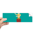 thumbnail image 1 of Cambodian Festival Dancing Women Rectangle Bumper Sticker Notebook Window Decal, 1 of 1