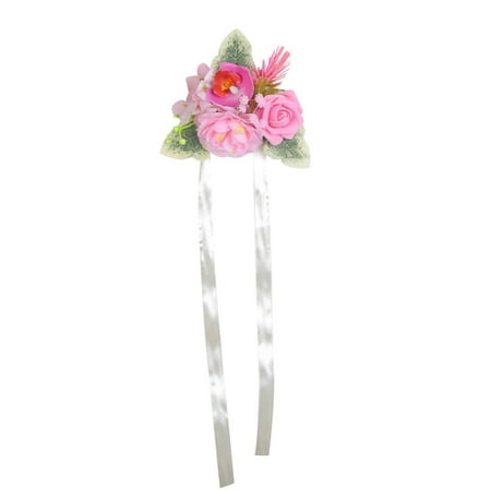 

Bridesmaid Wrist Flower 3D Flower Headdress Handmade Rose Wedding Dress Accessories Hot Sale Clearance