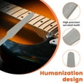 thumbnail image 6 of Guitar Fret File Stainless Steel Double Side Fret Crowning File Tool with Clean Brush Ergonomic Guitar Accessory for Professional Luthiers, 6 of 8