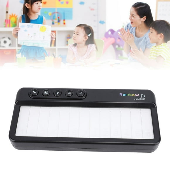 Baby Piano Toy, Light Up Musical Toy Keyboard Play Piano with Colorful Lights, Toddler Piano Toy Keyboard, Travel Kindergarten Toys Kids, Mini Keyboard Piano Musical Instrument