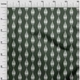 thumbnail image 2 of oneOone Silk Tabby Fabric Stripe Ikat Printed Craft Fabric BTY 42 Inch Wide, 2 of 4