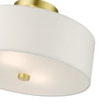 thumbnail image 3 of Livex Lighting Brighton 2 Light Ceiling Mount, 3 of 5