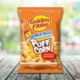 thumbnail image 2 of Golden Flake Cheddar Cheese Puff Corn, 6 oz Bag, 2 of 8