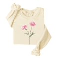 thumbnail image 2 of Fall Hoodless Sweatshirt for Women Printed Casual Crewneck Long Sleeve Ladies Loose Hoodless Sweatshirts, 2 of 4