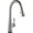 Arctic Stainless, variant on Delta 9113Tl-Dst Essa 1.8 GPM Single Hole Pull Down Touchless Kitchen Faucet - Black