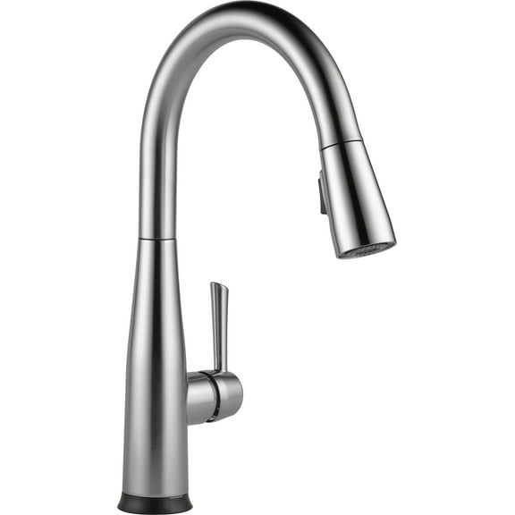 Delta 9113TLV-AR-DST Essa 1.8 GPM Single Hole Pull Down Touchless Kitchen Faucet - Arctic