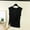 Black plus size sleeveless vest tops a1, variant on Women Plus Size Sleeveless V Neck Wrap Vest Tops Flowy Casual Elegant Blouses Summer Vacation Fashion Clothes, Black 2XL